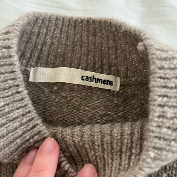 Evam Eva Luxurious Cashmere Sweater size 1 Mocha - Picture 5 of 5